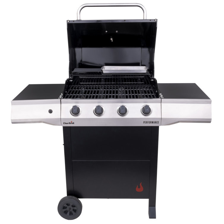 Char broil performance 4 burner clearance grill